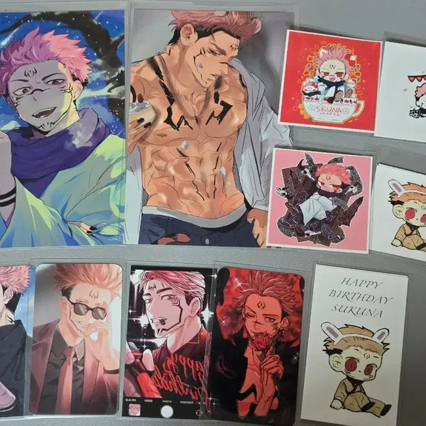 [BUNJANG] Jujutsu Kaisen Sukuna 2023 Birthday Cafe Pre-order Bonus / 주술회전 스쿠나 2023 생일 카페 전프레