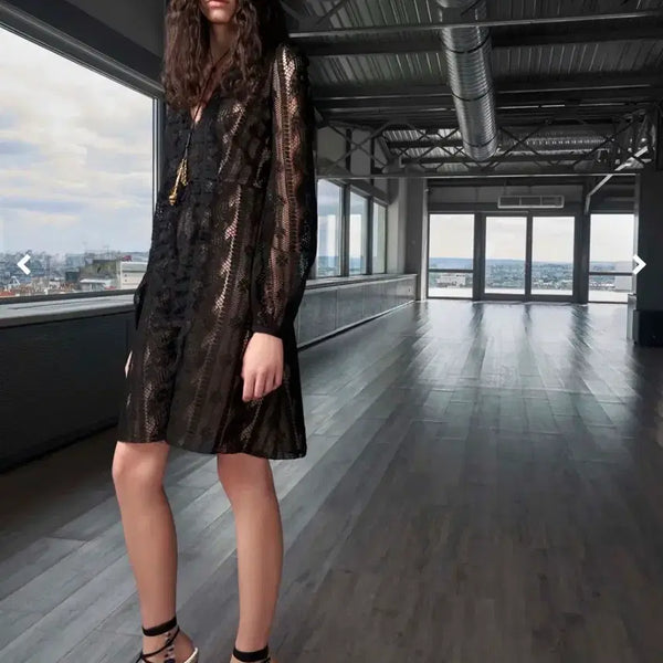 [BUNJANG] Giambattista Valli Black Lace Dress / 지암바티스타 발리 블랙 레이스 원피스 Giambattista Valli