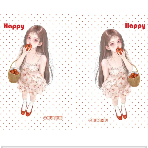 [BUNJANG] Chiyu Ins Tomato Girl Set (2 Types) / 치유인스 토마토소녀 2종