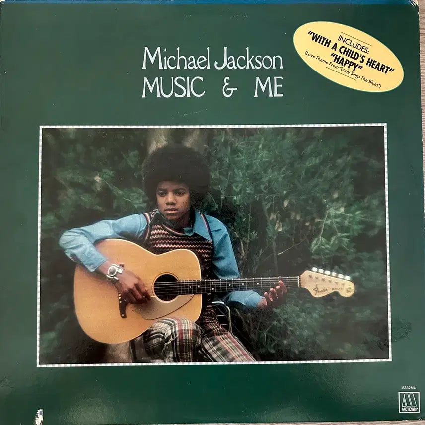 [BUNJANG] Michael Jackson Music & Me LP (US Pressing) / 음반 LP <마이클 잭슨> Music & Me