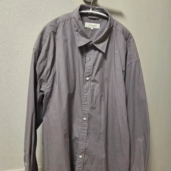 [BUNJANG] Union Blue Laundry Shirt Charcoal XL / 유니온블루 런드리 셔츠 차콜 xl 사이즈