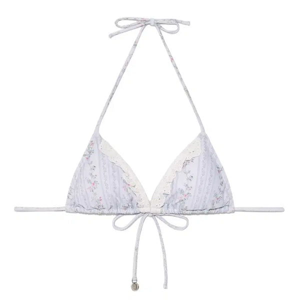 [BUNJANG] Glony Frill Bikini Top L / 글로니 FRILL BIKINI 상의 L