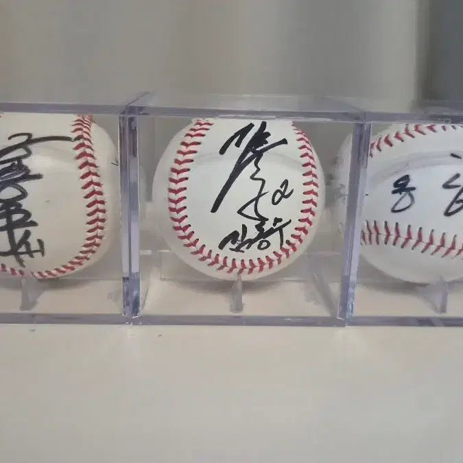 [BUNJANG] LG Twins Legend Autographed Baseball Set / 엘지트윈스 레전드 싸인볼