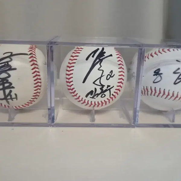 [BUNJANG] LG Twins Legend Autographed Baseball Set / 엘지트윈스 레전드 싸인볼