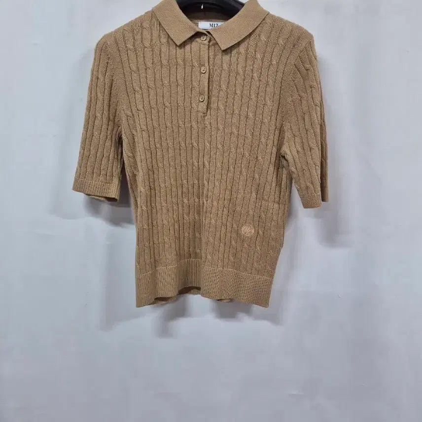 [BUNJANG] M12 Women's Short Sleeve Knit Top / M12 여성 반팔 니트 85