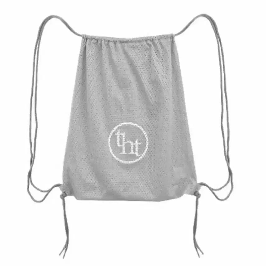[BUNJANG] 3Times Mesh Gym Sack Grey / 쓰리타임즈 메쉬 짐색 그레이