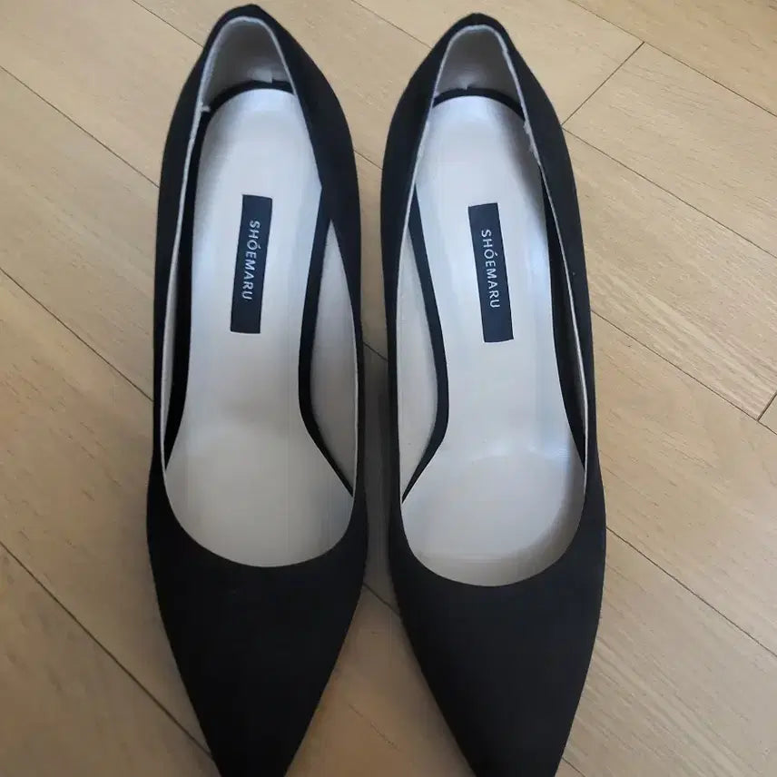 [BUNJANG] Black Suede Shoes (Size 230) / 블랙 스웨이드 구두
