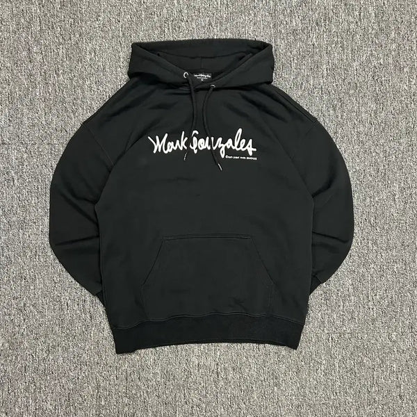 [BUNJANG] Mark Gonzales Black Hoodie L / 마크곤잘레스 블랙 후드티