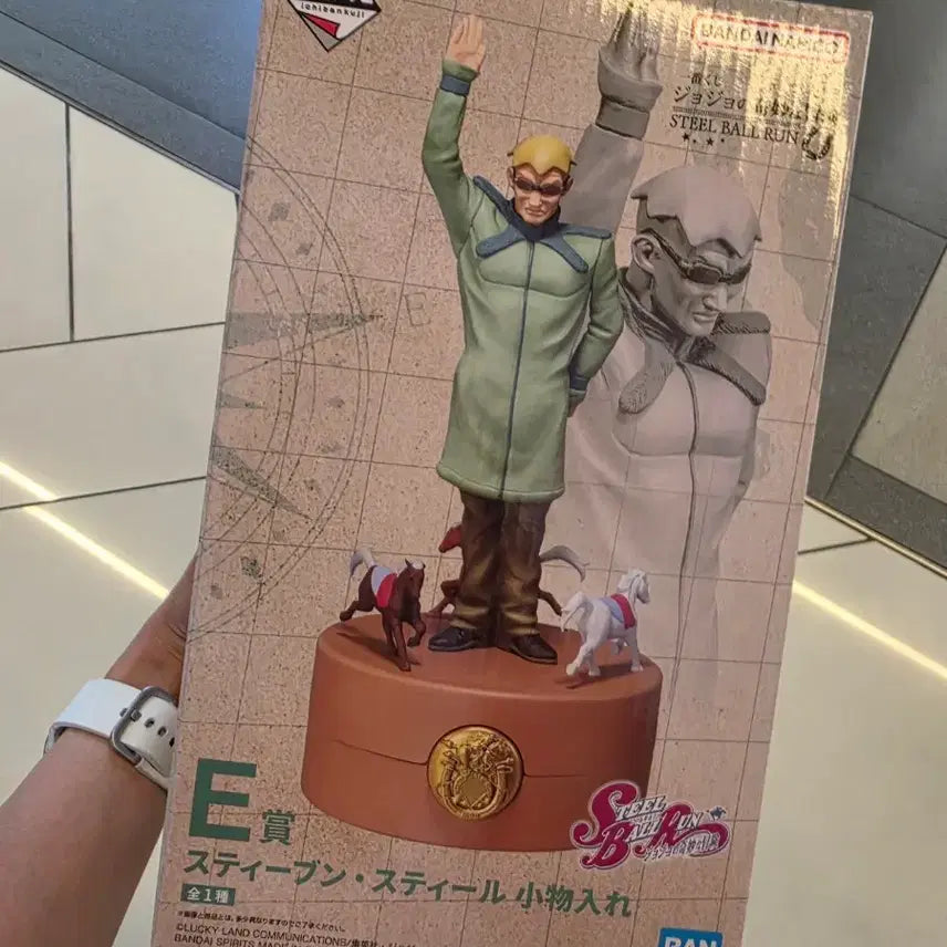 [BUNJANG] JoJo's Bizarre Adventure Part 7 Steel Ball Run Kuji Prize E Steven Steel Storage Box / 죠죠의 기묘한 모험 7부 스틸볼런 쿠지 E상
