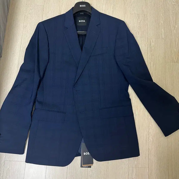 [BUNJANG] BOSS Navy Suit 40R Slim Fit / BOSS 보스 정장 네이비 40R
