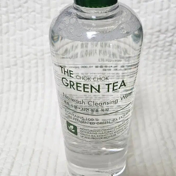 [BUNJANG] Tonymoly The Chok Chok Green Tea Cleansing Water 500ml (Sealed) / [미개봉새상품] 토니모리 더촉촉 그린티 클렌징워터 500ml
