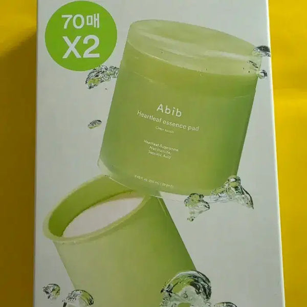 [BUNJANG] Abib Trouble Calming Pad 70 Count Set of 2 / 아비브 트러블 진정 패드 70매 X2