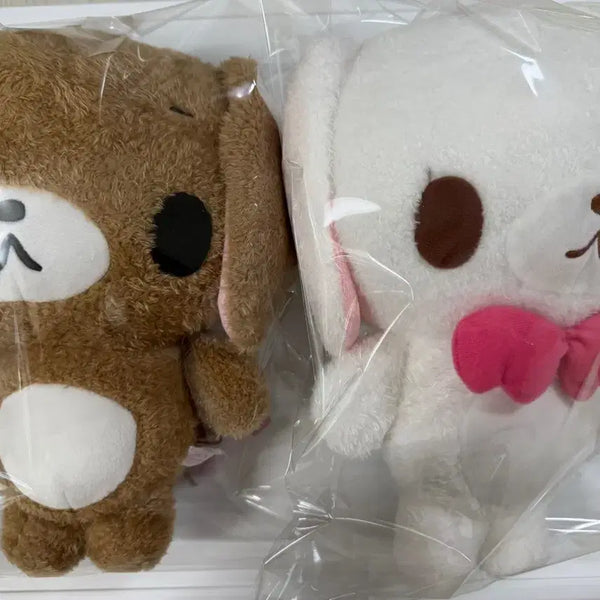 [BUNJANG] Sugarbunnies Sanrio Shiro Usagi & Kuro Usagi 30cm Medium Plush Bundle Set / (2종 일괄)슈가바니즈 산리오 시로우사 쿠로우사 30cm 중형 인형