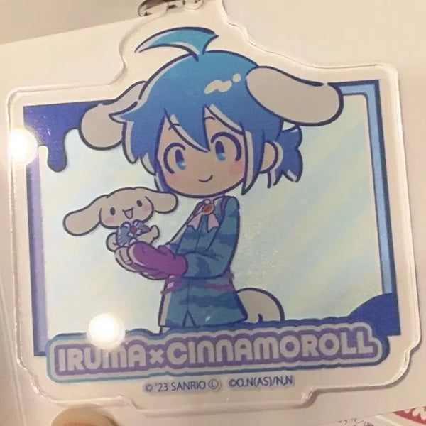 [BUNJANG] Iruma & Cinnamoroll Acrylic Keyring / 악입문) 이루마&시나모롤 아크릴키링
