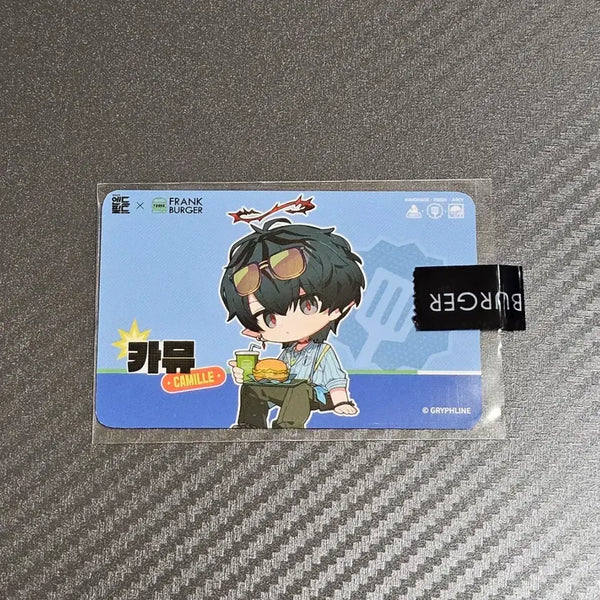 [BUNJANG] Arknights Endfield Camus Photocard Frank Burger Collaboration / 명일방주 엔드필드 카뮤 포토카드 코드x 프랭크버거 콜라보