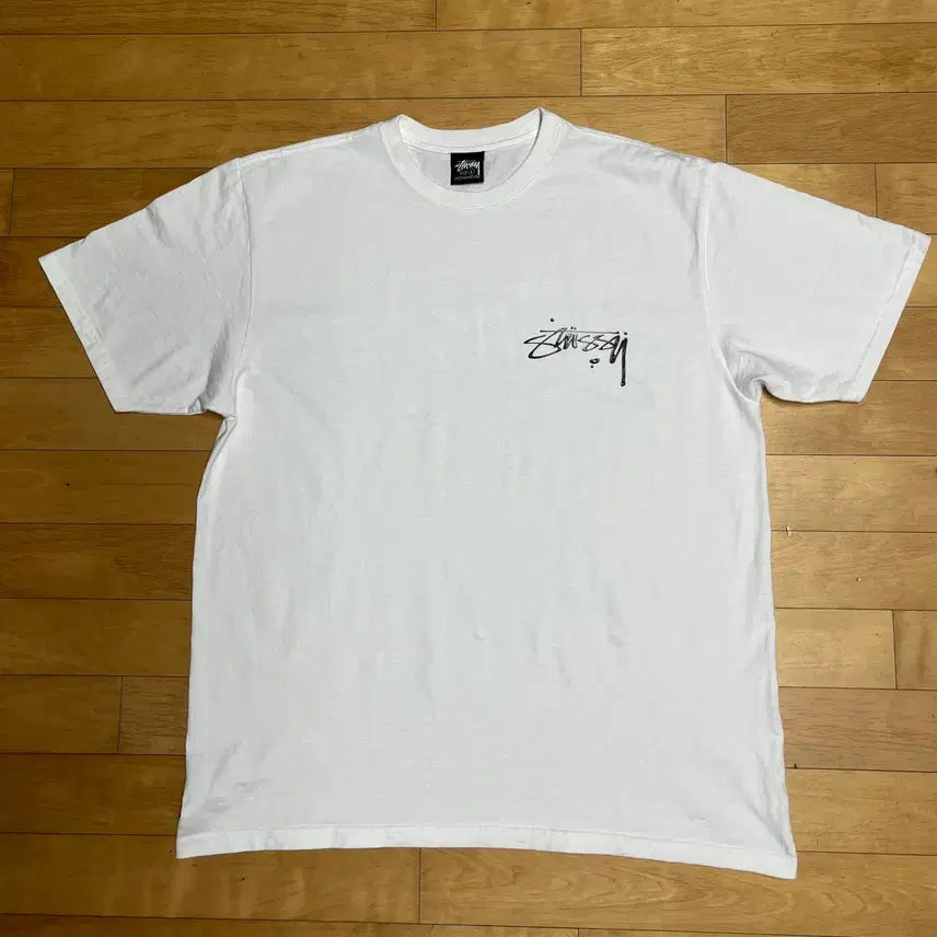 [BUNJANG] Stussy Mercury T-Shirt White L / 스투시 머큐리 티셔츠 화이트 L
