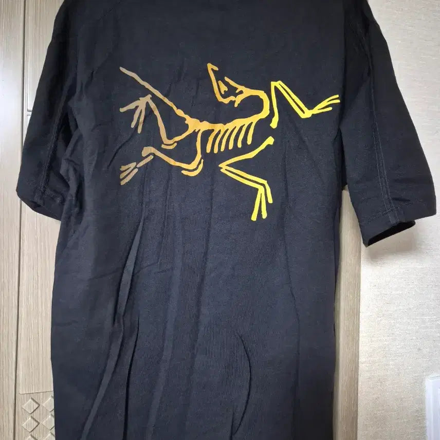 [BUNJANG] Arc'teryx Kragg Cotton Logo T-Shirt Black S / 아크테릭스 크래그 코튼 로고 블랙 S