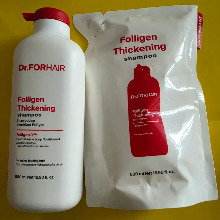 [BUNJANG] Dr. For Hair Foligain Thickening Shampoo 500ml / 닥터포헤어 폴리젠 씨크닝 샴푸 500ml