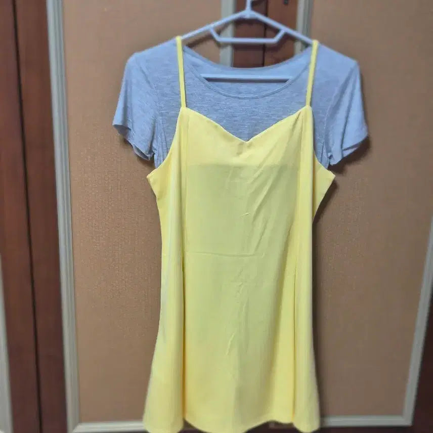 [BUNJANG] Adjustable Strap Mini Dress / 끈조절미니원피스