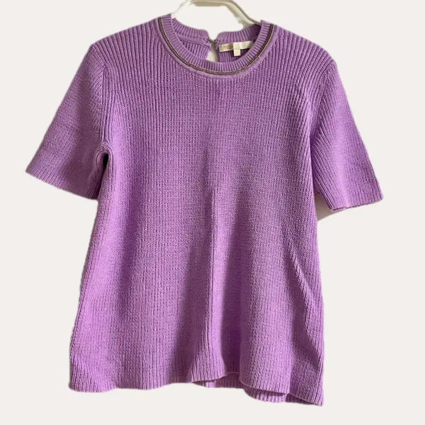 [BUNJANG] Maje Short Sleeve Knit Top / 마쥬 반팔니트
