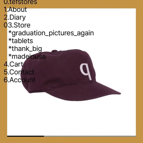 [BUNJANG] Teppe Store Q Hat - Size L / (구매)테프스토어즈 q모자 L사이즈 구매