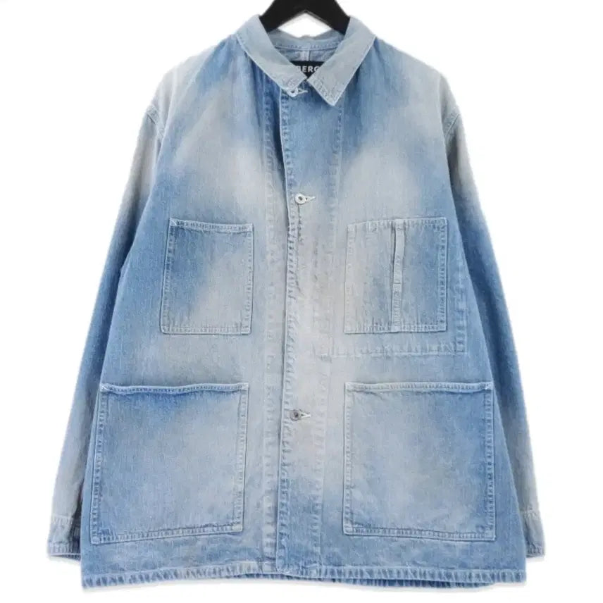 [BUNJANG] AUBERGE DINO BL Sunburn Bleach Jacket / [AUBERGE] 오베르쥬 DINO BL 선본 블리치 자켓 40사이즈