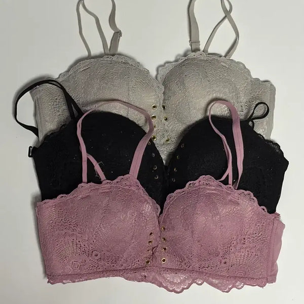 [BUNJANG] Women's Lace Bra Set (Used) - Bundle / 중고 여성 레이스 브라 세트 일괄