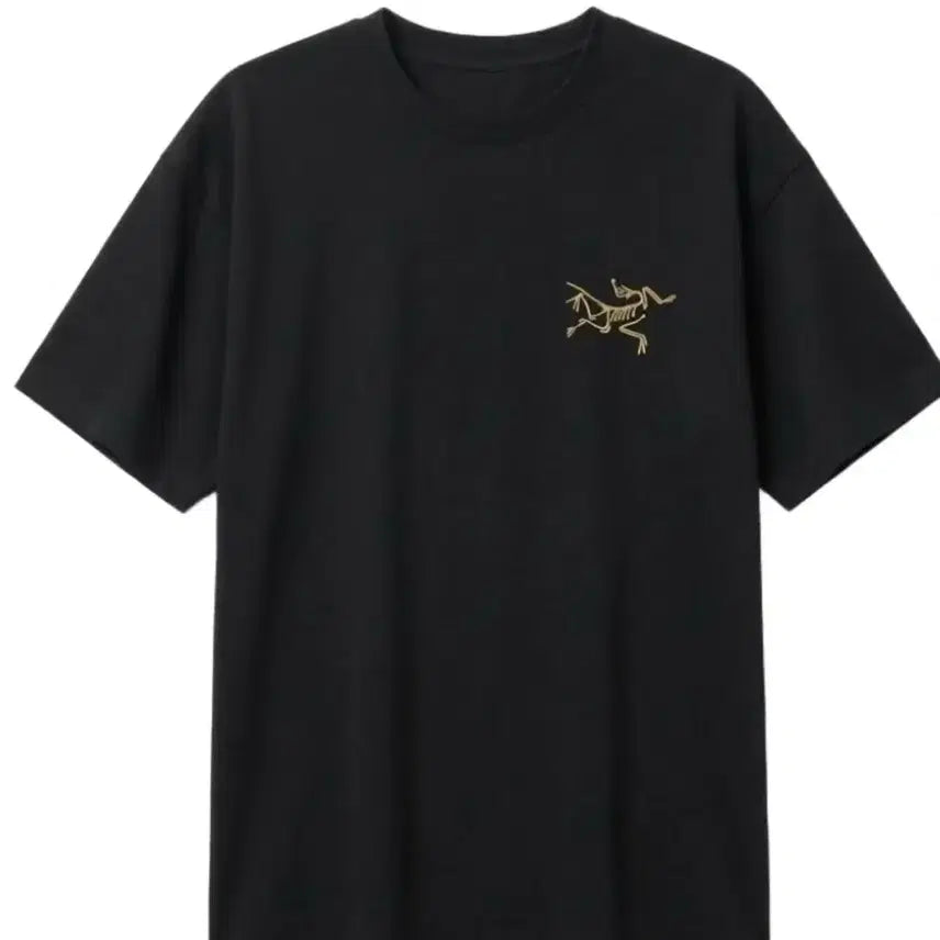 [BUNJANG] Arc'teryx Black Logo Short Sleeve T-Shirt / 아크테릭스 반팔 티셔츠 블랙