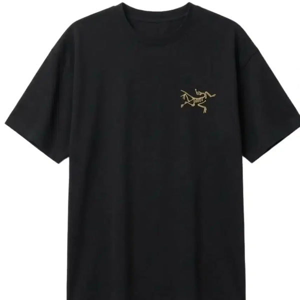 [BUNJANG] Arc'teryx Black Logo Short Sleeve T-Shirt / 아크테릭스 반팔 티셔츠 블랙