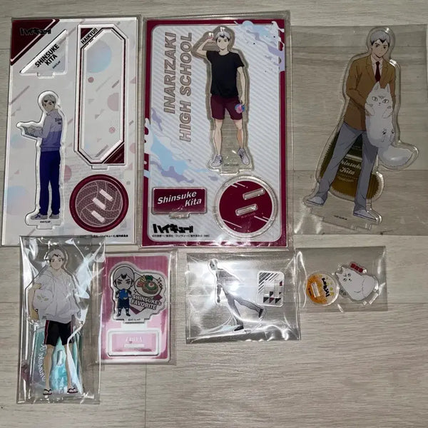 [BUNJANG] Haikyu!! Kita Shinsuke Summer School Mascot Acrylic Stand Bundle Set / 하이큐 키타 아크릴 일괄 등교 마스코트 여름 점페