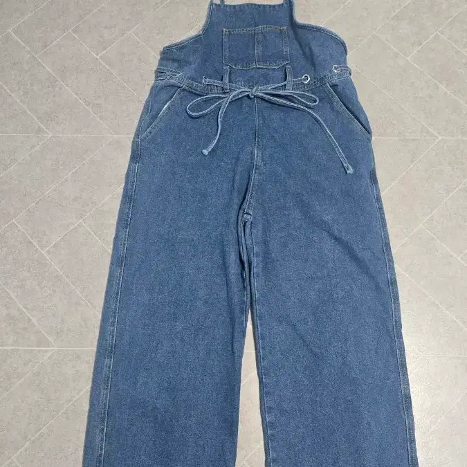 [BUNJANG] Wide Strap Overalls (New) / 멜빵와이드(새상품)