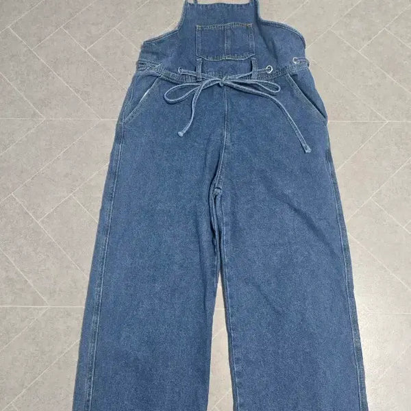 [BUNJANG] Wide Strap Overalls (New) / 멜빵와이드(새상품)