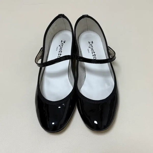 [BUNJANG] Repetto Rose Mary Jane Mid Heels / 레페토 로즈 메리제인 미들힐