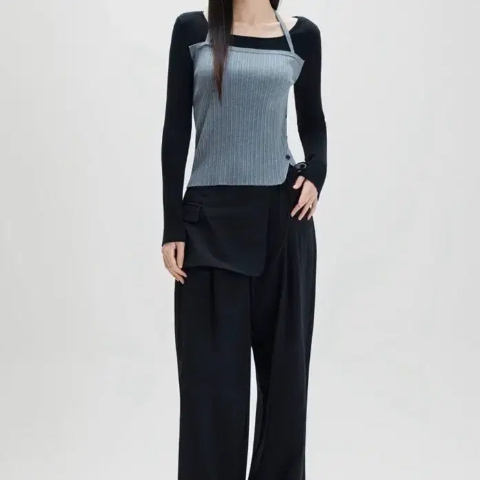 [BUNJANG] MIXXO Nylon Layered Pants / 미쏘 나일론 레이어드 팬츠 MIWTCG402