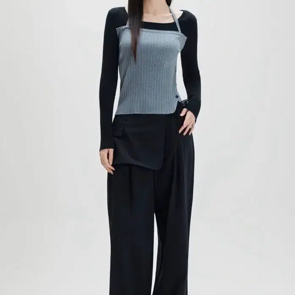 [BUNJANG] MIXXO Nylon Layered Pants / 미쏘 나일론 레이어드 팬츠 MIWTCG402