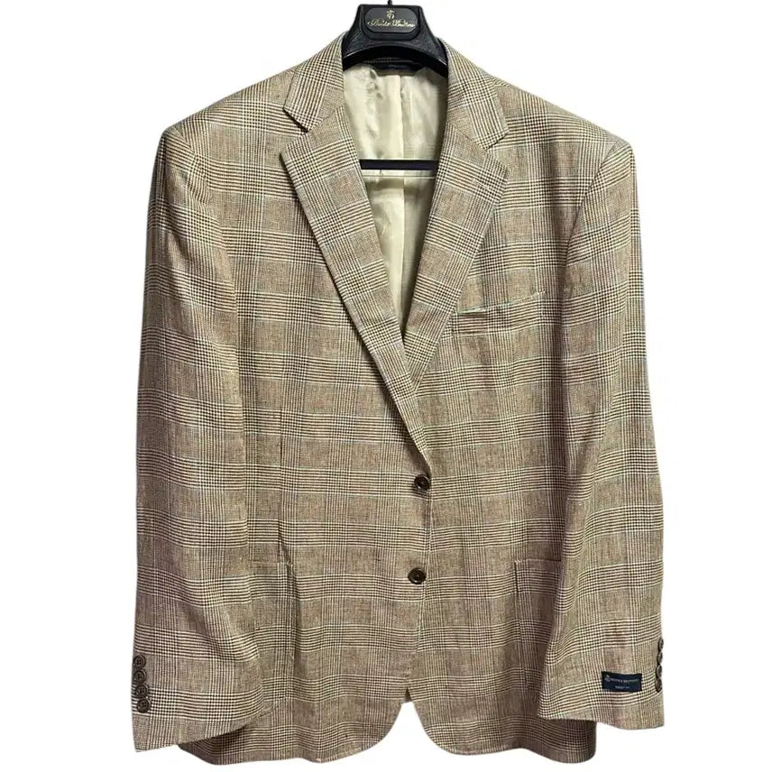 [BUNJANG] Brooks Brothers Linen 2-Button Sport Jacket Beige / (새상품) 브룩스브라더스 린넨2버튼 스포츠자켓 베이지 46R