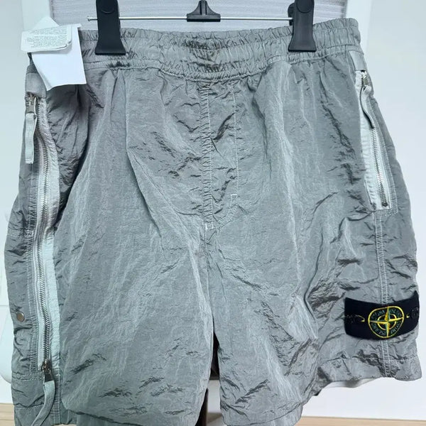 [BUNJANG] Stone Island Nylon Metal Shorts Grey Size 32 / 스톤아일랜드 나일론메탈 반바지 32 그레이컬러