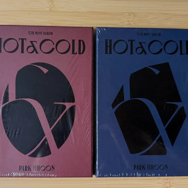 [BUNJANG] Park Jihoon <HOT&COLD> Mini Album Set (Sealed) / 박지훈 <HOT&COLD> 앨범 미개봉 set