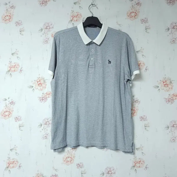 [BUNJANG] Hazzys Men's Short Sleeve Polo Shirt / 110) 헤지스 남성 반팔카라티