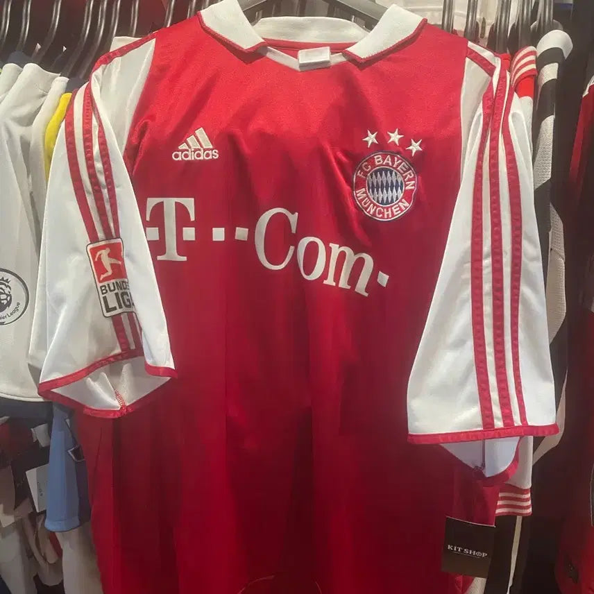 [BUNJANG] Bayern Munich 2004-2005 Santa Cruz Jersey XL / 04-05 바이에른뮌헨 2xl 산타크루즈