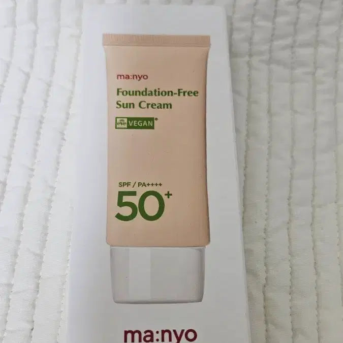 [BUNJANG] Manyo Factory Pure & Deep Cleansing Foam SPF50+ PA++++ 50ml / [미개봉새상품] 마녀공장 파데프리 선크림 SPF50+ PA++++ 50ml