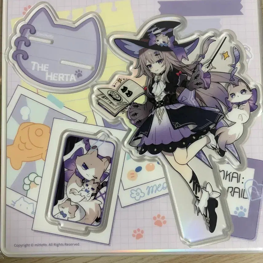 [BUNJANG] The Herta Small Cat Series Acrylic Stand / 더헤르타 작은고양이 시리즈 아크릴 스탠드