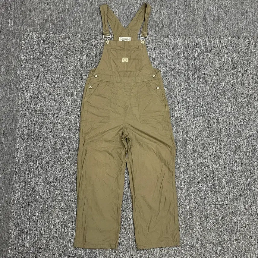 [BUNJANG] Whoau Khaki Cotton Overalls Pants M / 후아유 카키 면 오버롤 팬츠