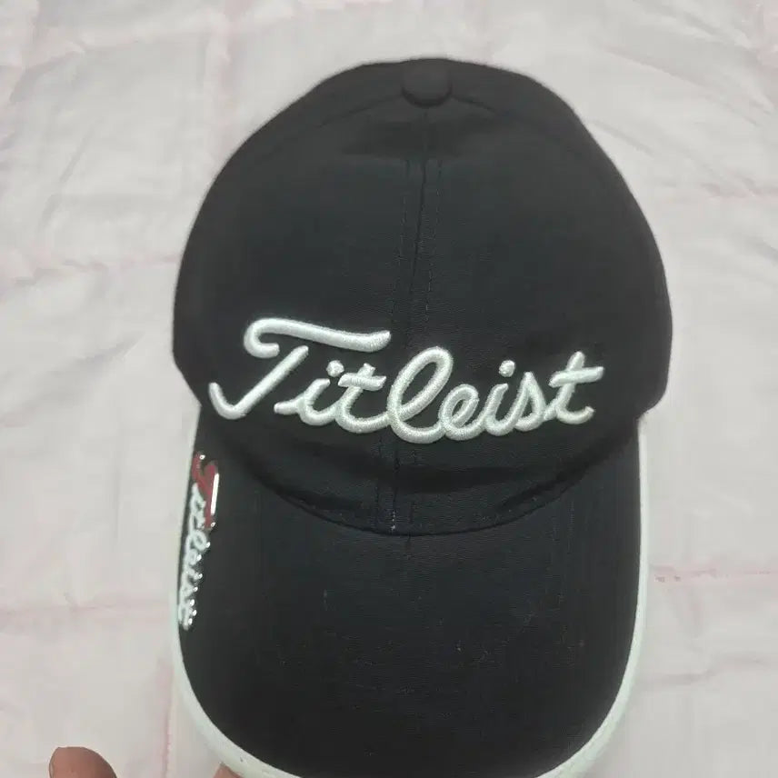 [BUNJANG] Titleist Golf Cap Black / 타이틀리스트 골프캡 블랙.