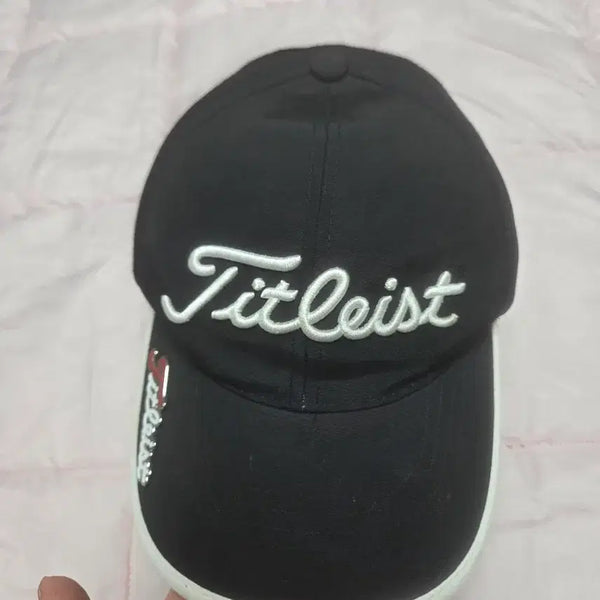 [BUNJANG] Titleist Golf Cap Black / 타이틀리스트 골프캡 블랙.