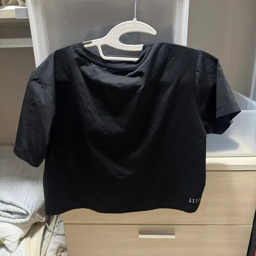 [BUNJANG] Musinsa Black Short Sleeve T-Shirt / 무신사 반팔 티셔츠 검정