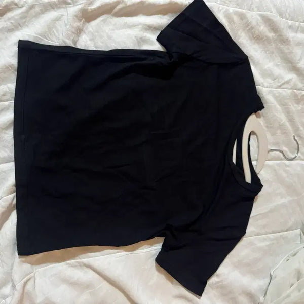 [BUNJANG] Modal Short Sleeve T-Shirt / 모달 티셔츠 새상품