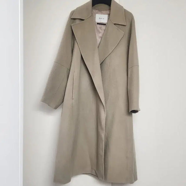 [BUNJANG] Je-pyeong Handmade Blue Coat / 제평 Blue i-d 핸드메이드 코트