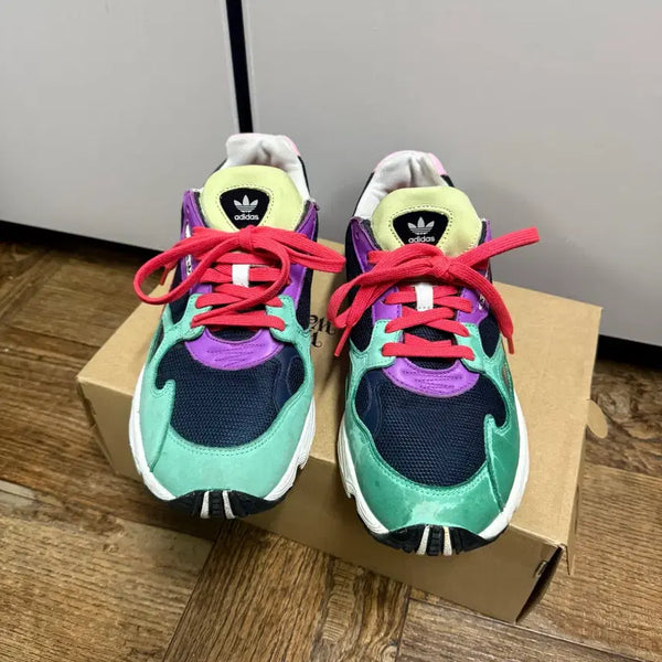 [BUNJANG] Adidas Falcon W Multicolor Sneakers / (270) 아디다스 팔콘 W 멀티컬러 스니커즈