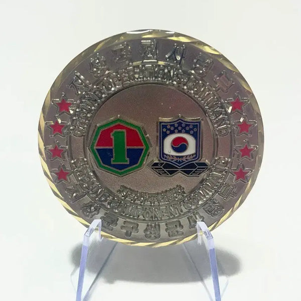 [BUNJANG] Ground Operations Command Sergeant Major Commemorative Coin / 지상작전사령부 주임원사(부대코인 기념코인)